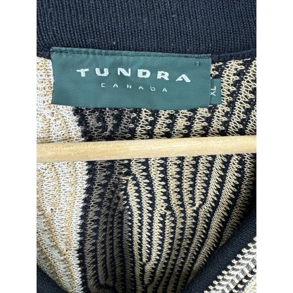 Tundra 3D Sweater Men XL Cotton Biggie Cosby 90s Textured Hip Hop - Picture 2 of 8